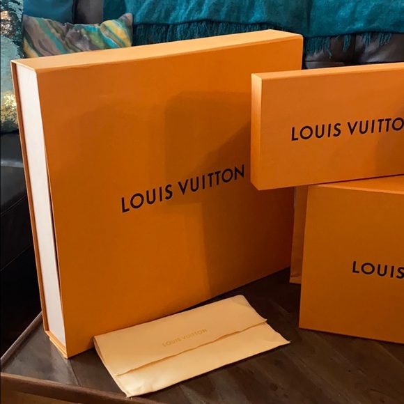 Authentic Louis Vuitton Boxes & Bags